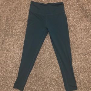 Teal Mondetta leggings